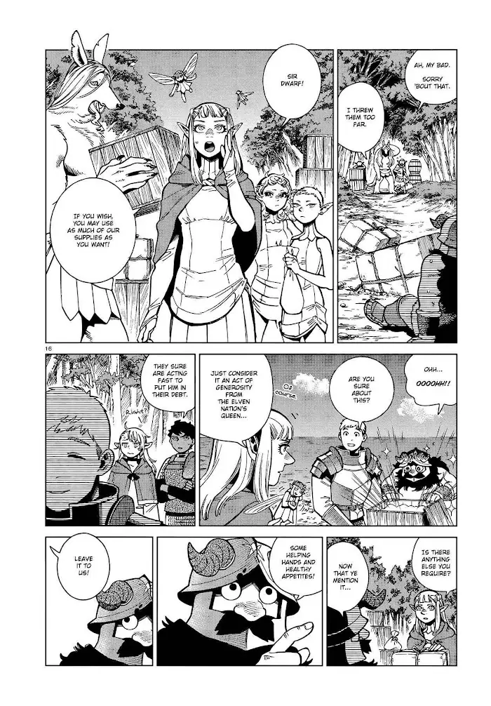 Delicious in Dungeon Chapter 93 image 16_optimized